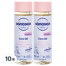 사노산 2.0 베이비 피부 보습 마사지 케어오일, 200ml, 10개