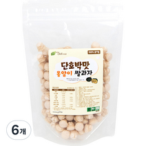 그린원푸드 유기농 옹알이 유아 쌀과자, 단호박맛, 30g, 6개