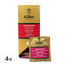 아일레스티 디럭스 썸머베리 차, 2.5g, 25개입, 4개