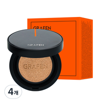 그라펜 남성용 핸섬 커버 쿠션 15g, 4개, 3호