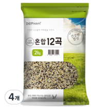 건강한밥상 국산 혼합 12곡, 2kg, 4개
