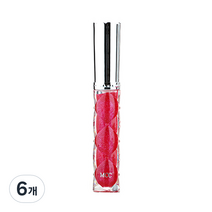 엠씨씨코스메틱 쿠셔니 립글로스 4.3ml, 1호 핫레드빔, 6개