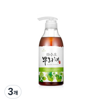 하수오 뿌리채 쿨샴푸, 500ml, 3개