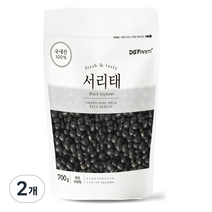 건강한밥상 국산 서리태, 700g, 2개
