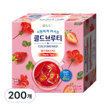 담터 콜드브루티 딸기 히비스커스, 1.5g, 200개