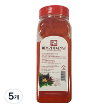 솔표식품 파프리카 시즈닝 향신료, 450g, 5개