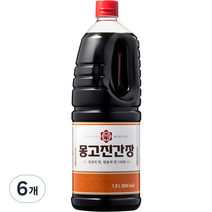 몽고진간장 진간장, 1.8L, 6개