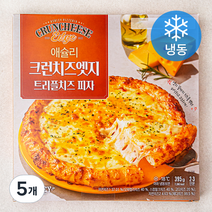 애슐리 크런치즈엣지 트리플치즈피자 (냉동), 395g, 5개