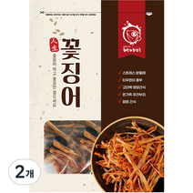 해야미 인생 미니 꽃징어, 300g, 2개