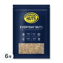 에브리데이넛츠 해바라기씨, 1kg, 6개