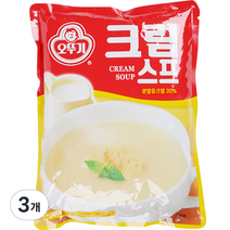오뚜기 크림스프 1kg, 3개