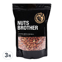 너츠브라더 볶음 땅콩, 3개, 500g