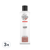 니옥신 3D 케어시스템 클렌저 샴푸 System 3, 300ml, 3개