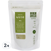 신선약초 보성 녹차분말가루, 300g, 2개