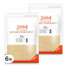 고미네 쌀눈, 500g, 6개
