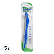 검 덴쳐브러쉬 틀니칫솔 랜덤 발송, 1개입, 5개