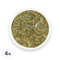 짱죽 유아용 실온 이유식 중기 죽 2, 한우 배죽, 160g, 4개