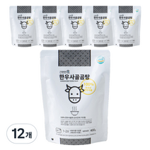 간편한식 한우사골곰탕, 400g, 12개