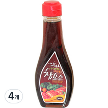 우리식품 고기엔 참소스, 300g, 4개