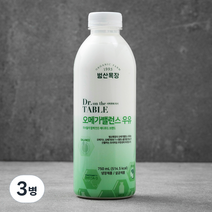 범산목장 오메가 밸런스 우유, 750ml, 3병