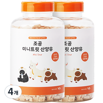 조공 반려동물 미니트릿 65g, 산양유 맛, 4개