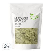 그린팟 쑥 가루, 3개, 300g, 300g