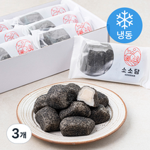 소소담 앙꼬 흑임자찰떡 (냉동), 3개, 700g