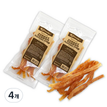 프레스키 터키츄 칠면조 힘줄 슬릿 85g, 4개, 칠면조힘줄맛