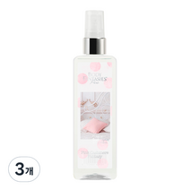 바디판타지 바디미스트 퓨어 핑크 캐시미어 플로럴 비누향, 118ml, 3개