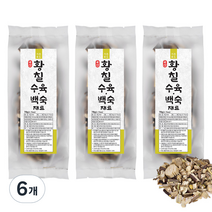 가든푸드 한방 황칠 수육 백숙 재료, 6개, 78g