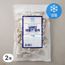 이어수산 남해안 국물용 멸치 (냉동), 1kg, 2개
