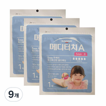 일동제약 메디터치 A 5mm 폼 10 x 10 cm, 9개