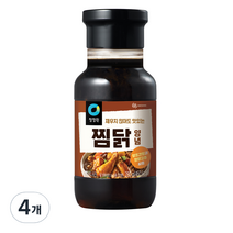 대상 청정원 찜닭 양념, 280g, 4개