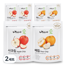 내아이애 동결건조 과일칩 세트, 2세트, 72g