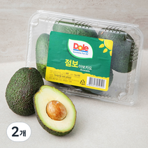 돌 페루산 점보 아보카도, 1kg, 2개