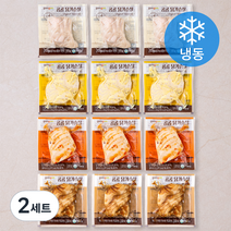 곰곰 양념 닭가슴살 세트 12팩 1200g (냉동), 2세트