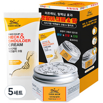 타이거밤 넥앤숄더 크림 50g + 릴리프 25g 세트, 5세트