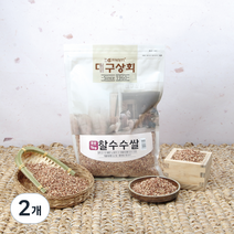 대구상회 국내산 찰수수쌀, 2개, 1kg