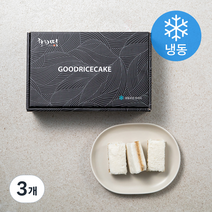 착한떡 달콤한 우유백설기 (냉동), 900g, 3개