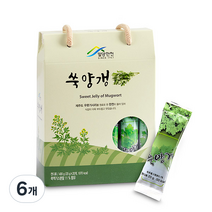 밀양한천 쑥양갱 20p, 400g, 6개