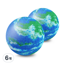 아르비앙 우리의 지구 배쓰밤 거품입욕제 코튼블로썸, 130g, 6개