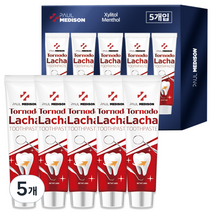 폴메디슨 토네이도 라차 치약 5개입 세트, 100g, 5개