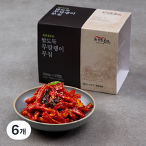 외갓집곳간 밥도둑 무말랭이무침, 200g, 6개