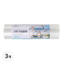 코멧 위생롤백 점보특대형 37 x 50 cm, 450개, 3개