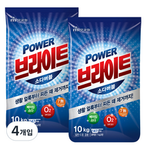 무궁화 브라이트 분말세제, 10kg, 4개