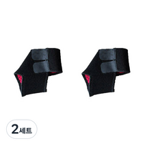 어린이 발목보호대 좌우세트 블랙 200~250mm CK-5757, 2세트
