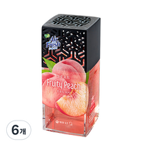 에어후레쉬 젤로포트 방향제, 120g, 6개, 과일/트로피칼향