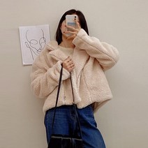 패션풀 여성용 레이트 숏 덤블 자켓 27321