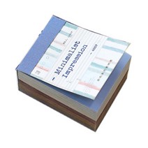 코쿼드 원색 일러스트 데코 페이퍼 다이어리 꾸미기 2종 x 200p 세트, 미니멀리즘, 1세트