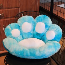 다루미 다루미 폭신폭신 고양이 쿠션방석 의자쿠션, 06 래빗 블루